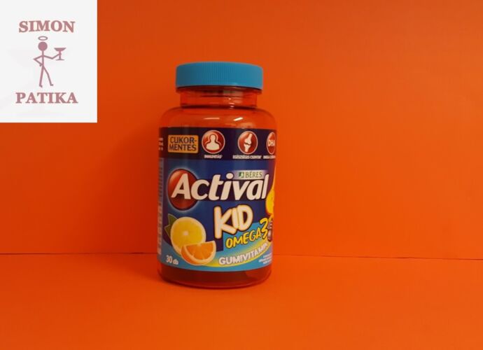 Actival Kid Omega3 gumivitamin 30x