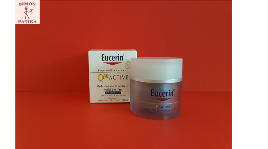 Eucerin Q10 ACTIVE Ránctalanító éjszakai arckrém 50ml