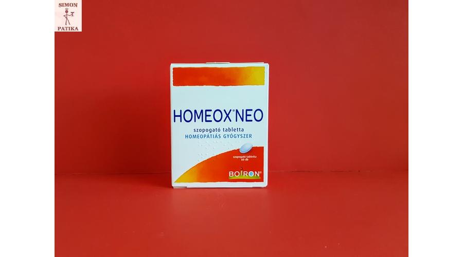 Homeovox Homeox Neo szopogató tabletta 60x