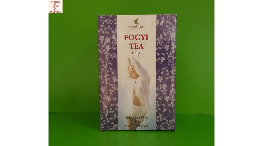 Mecsek Fogyi tea ananásszal és maté teával 100g