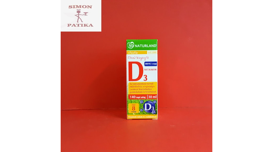 Naturland D3 vitamin csepp 30 ml