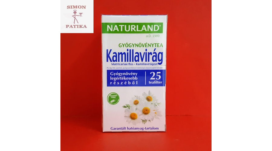 Naturland Kamillavirág filteres tea  25db